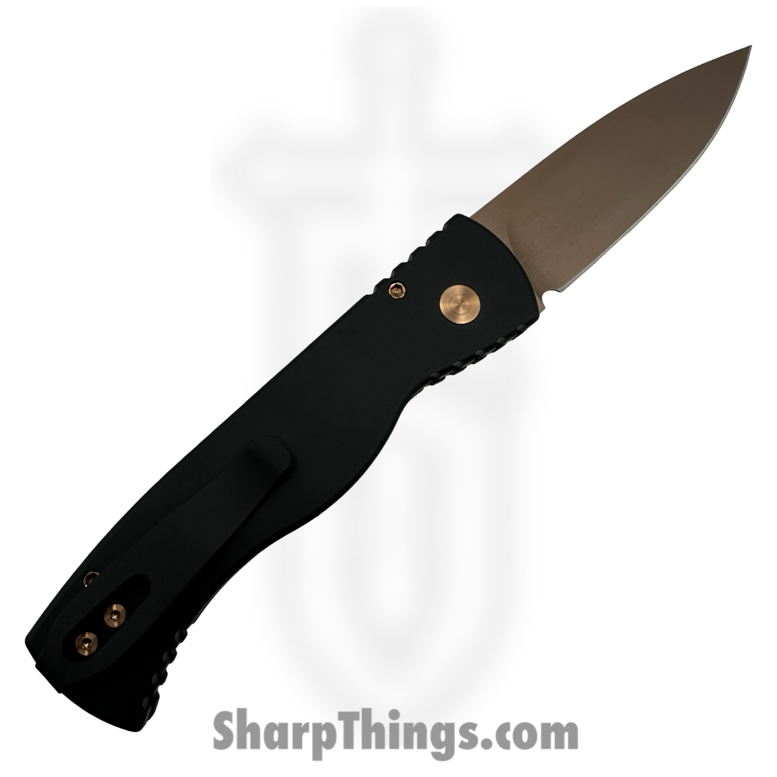 ProTech - T203-RG - Tactical Response 2 - Automatic Knife - CPM MagnaCut Coated Spear Point - Aluminum - Rose Gold/Black - Image 2