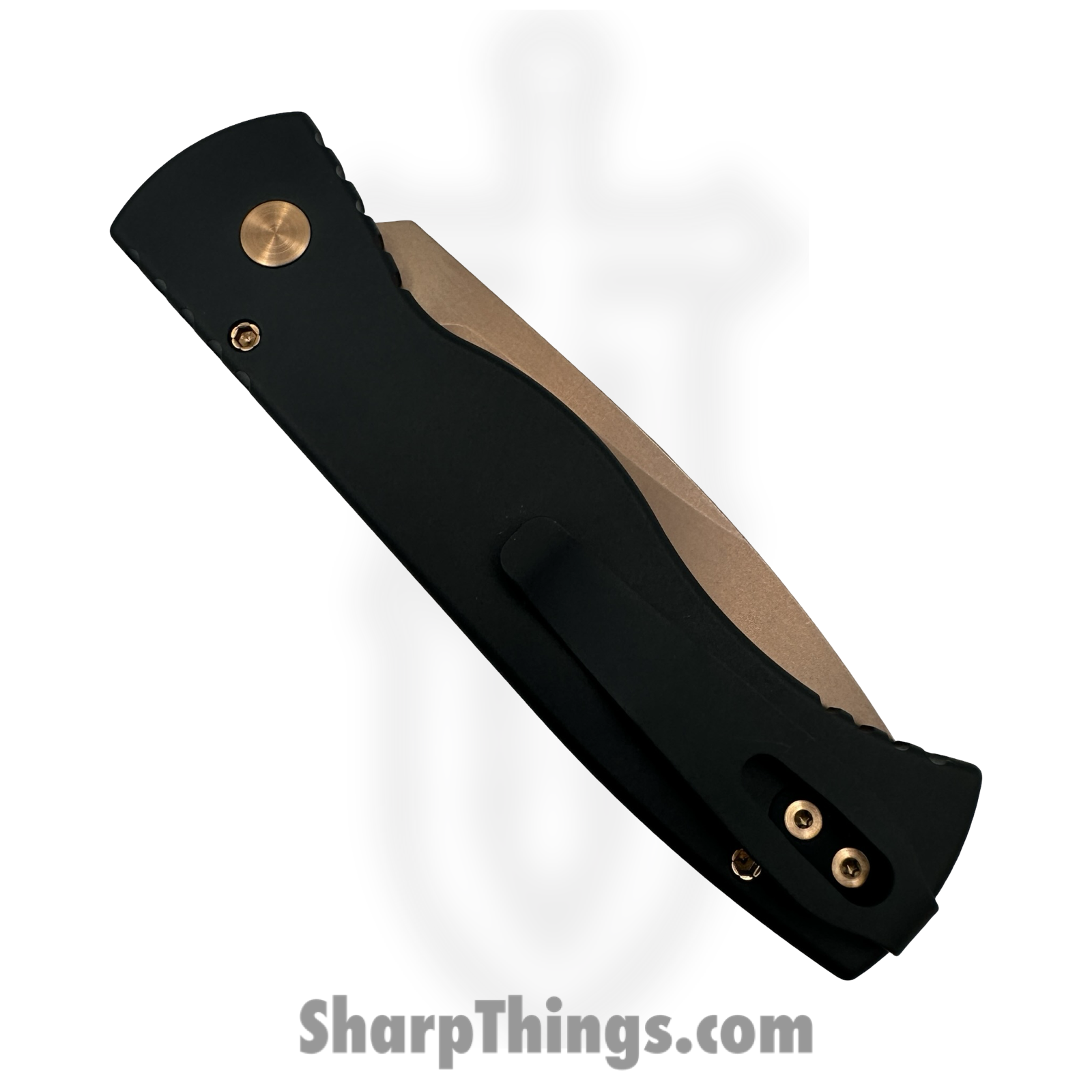 ProTech - T203-RG - Tactical Response 2 - Automatic Knife - CPM MagnaCut Coated Spear Point - Aluminum - Rose Gold/Black - Image 3