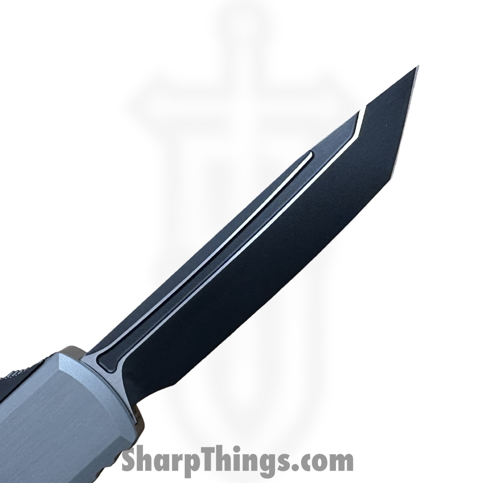 Microtech - 1123-1 NC - Ultratech Gen III ZBP - OTF Auto - M390MK Coated Tanto - 6061-T6 Aluminum - Natural - Image 9