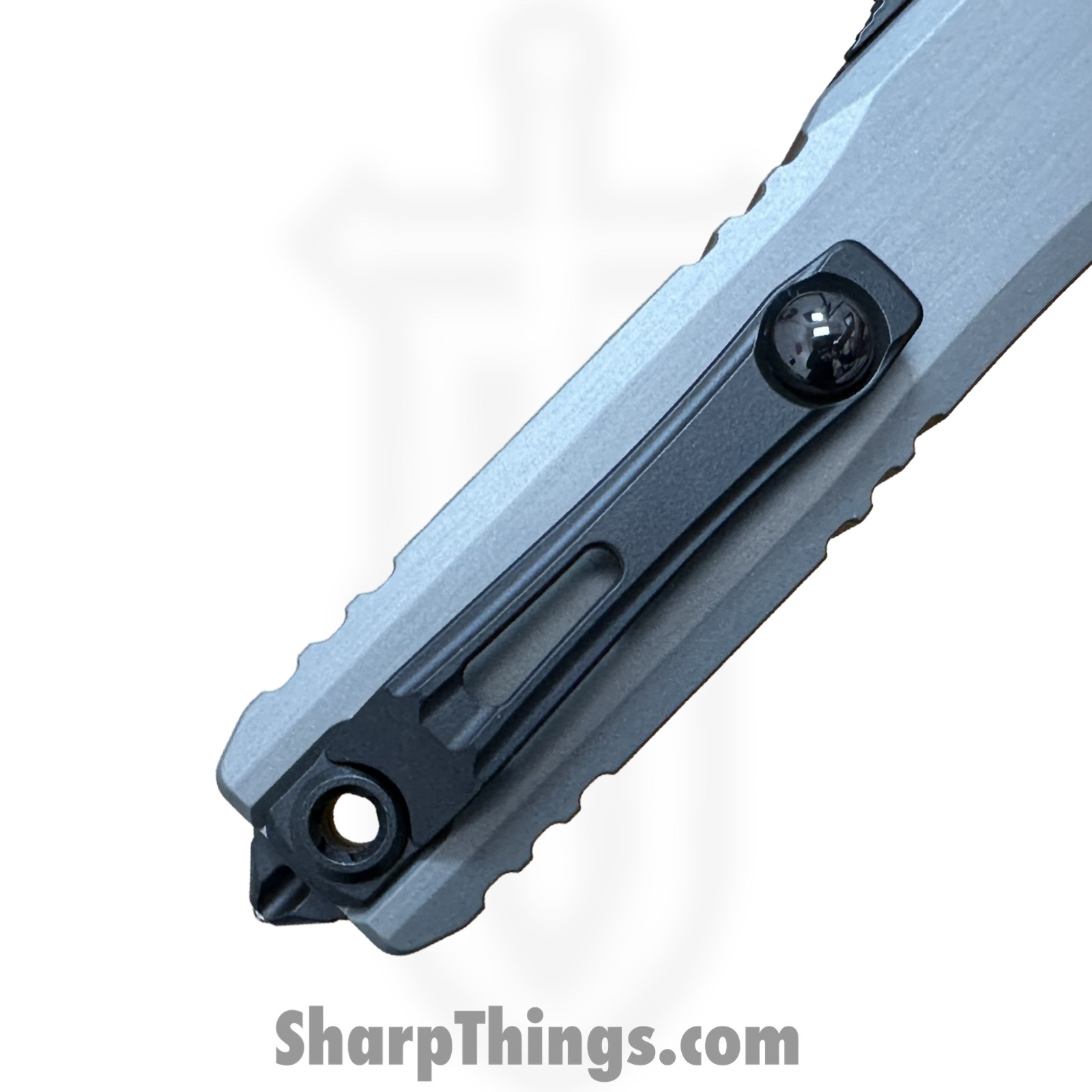 Microtech - 1123-1 NC - Ultratech Gen III ZBP - OTF Auto - M390MK Coated Tanto - 6061-T6 Aluminum - Natural - Image 5