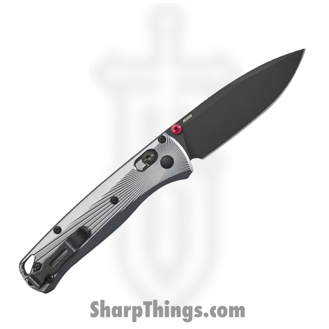 Benchmade - 535BK-4 - Bugout - Folding Knife - M390 Coated Drop Point - Aluminum - Black/Grey - Image 10