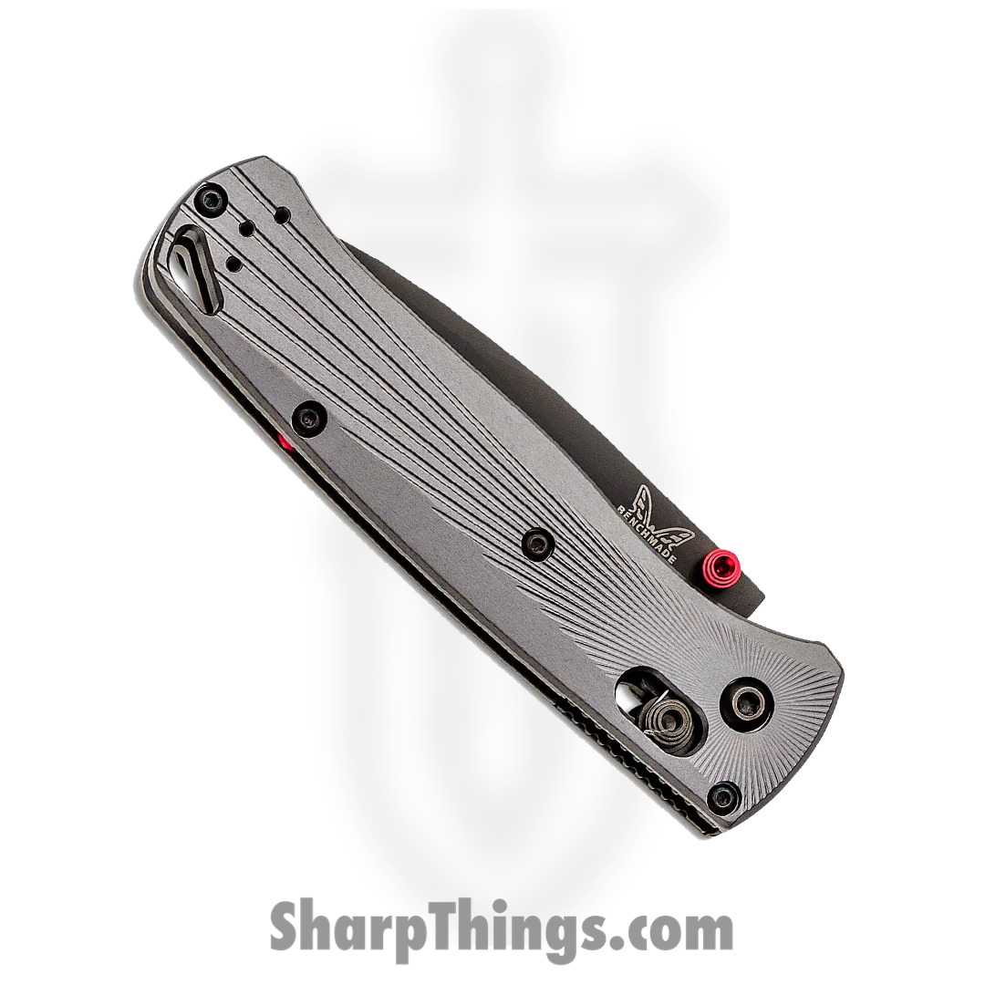 Benchmade - 535BK-4 - Bugout - Folding Knife - M390 Coated Drop Point - Aluminum - Black/Grey - Image 11