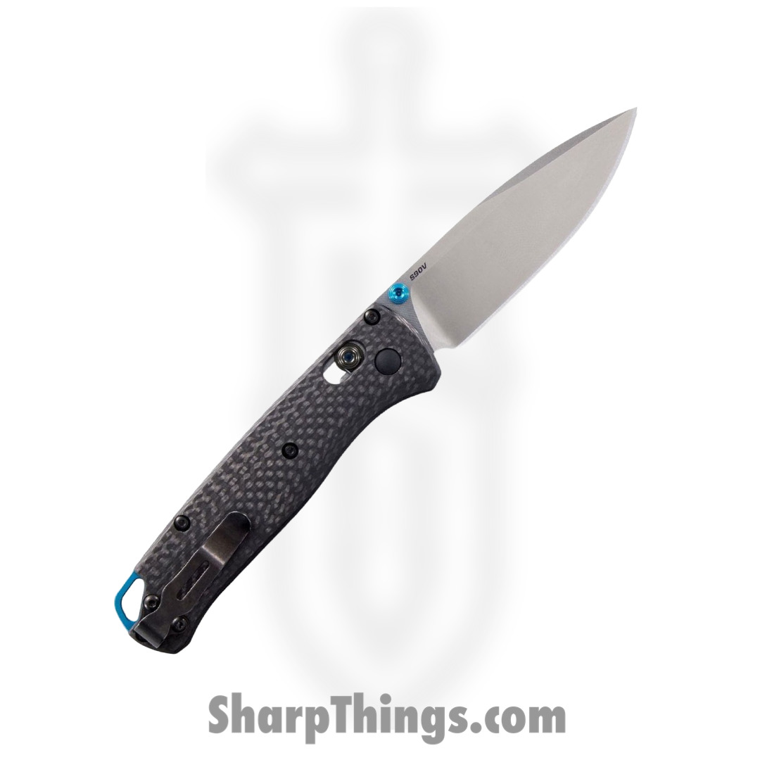 Benchmade - 535-3 - Bugout - Folding Knife - S90V Satin Drop Point - Carbon Fiber - Black - Image 9