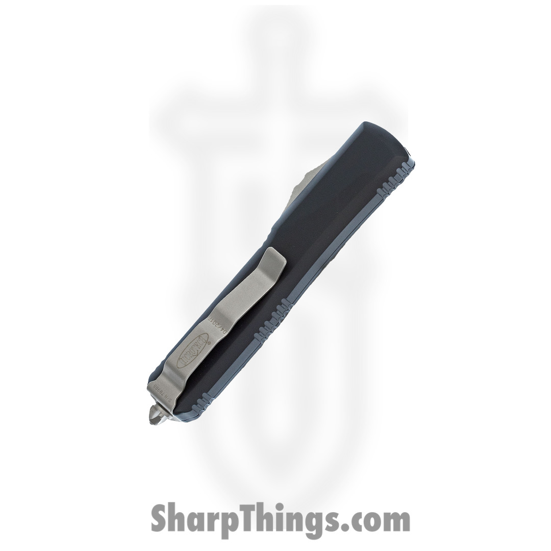 Microtech - 122-11 - Ultratech P/S - OTF Auto - Stonewash Dagger - 6061-T6 Aluminum - Black - Image 12