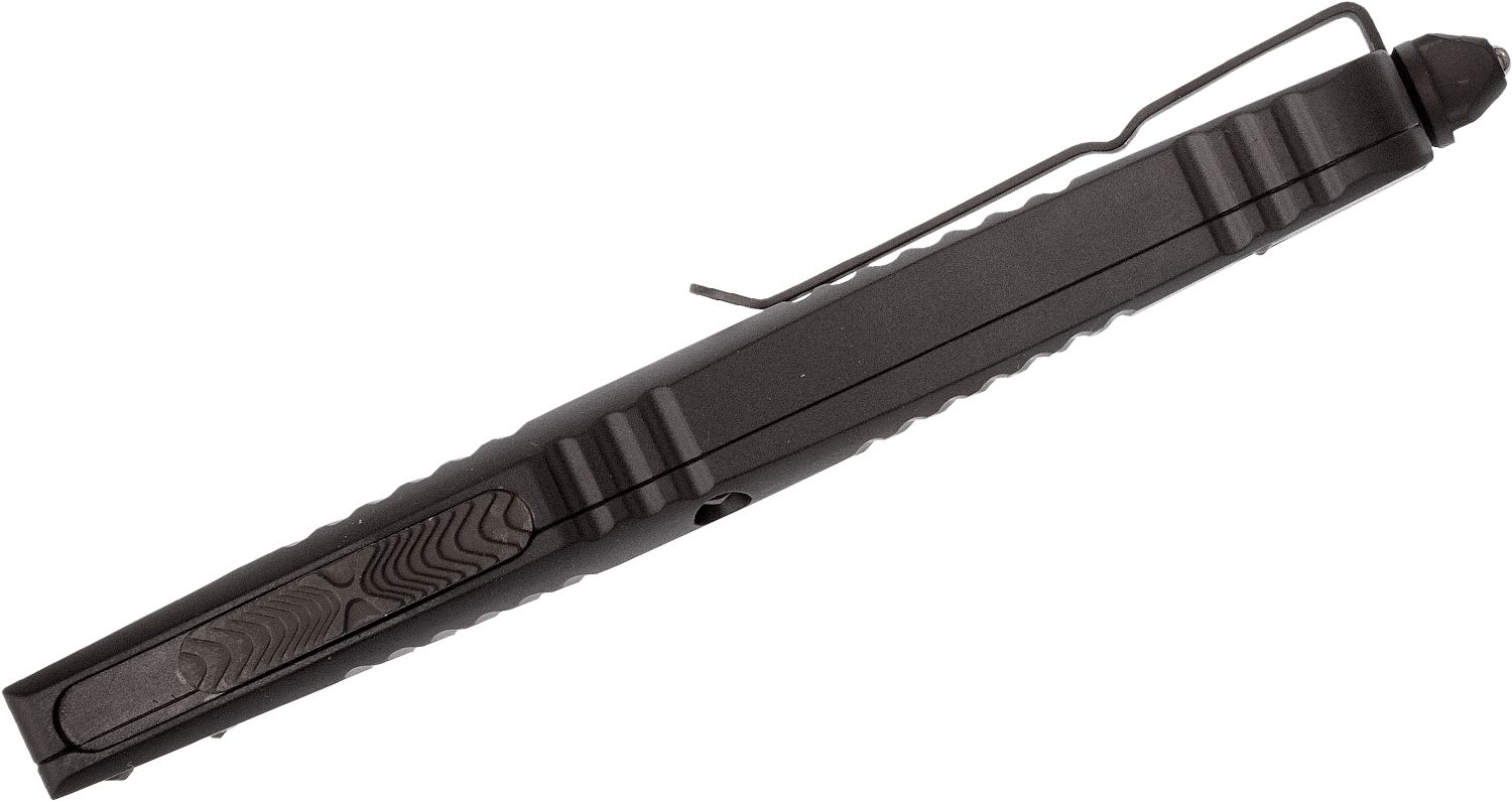 Microtech - 142-2T - Combat Troodon Tactical - OTF Auto - M390 Coated Dagger - 6061-T6 Aluminum - Black - Image 16