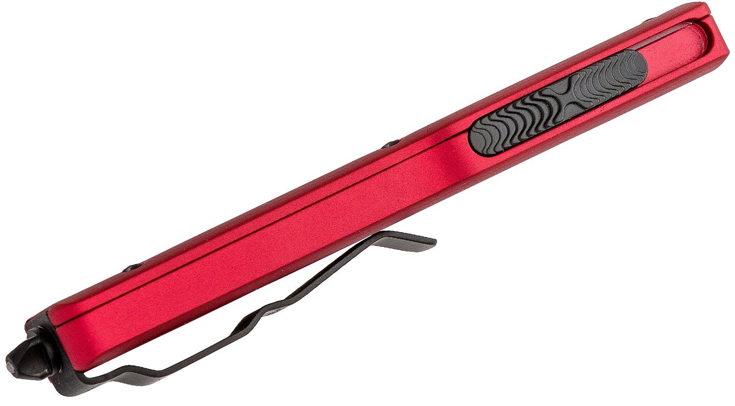 Microtech - 147-1RD - UTX-70 - OTF Auto - Elmax, M390, 204P Two Tone Dagger - 6061-T6 Aluminum - Red - Image 16