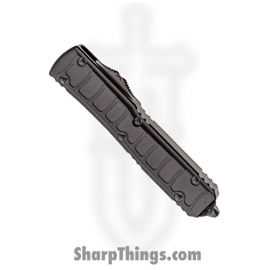Microtech - 122II-3TS - Ultratech II Signature Series - OTF Auto - M390 Coated Dagger - 6061-T6 Aluminum - Black - Image 6