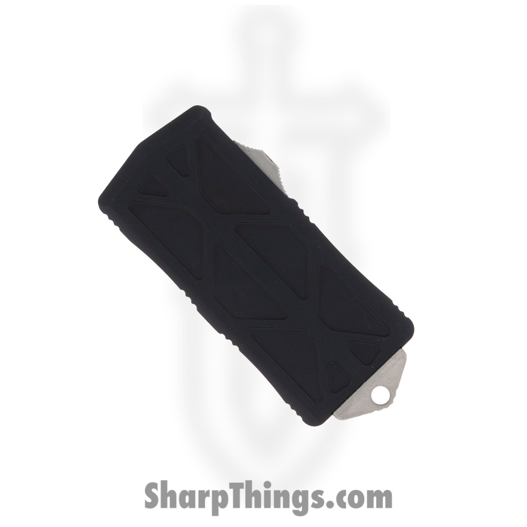 Microtech - 158-10AP - Exocet Money Clip - OTF Auto - M390 Apocalyptic Modified Tanto - 6061-T6 Aluminum - Black - Image 11