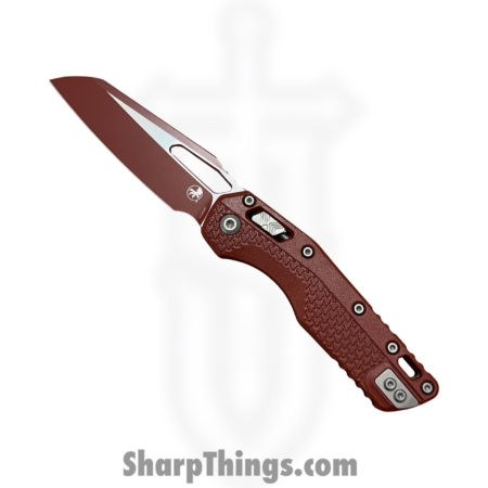 Microtech – 210T-1PMCCM – MSI Ram-Lok  – Folding Knife – M390MK Cerakote Modified Sheepsfoot – Injection Molded Polymer – Crimson