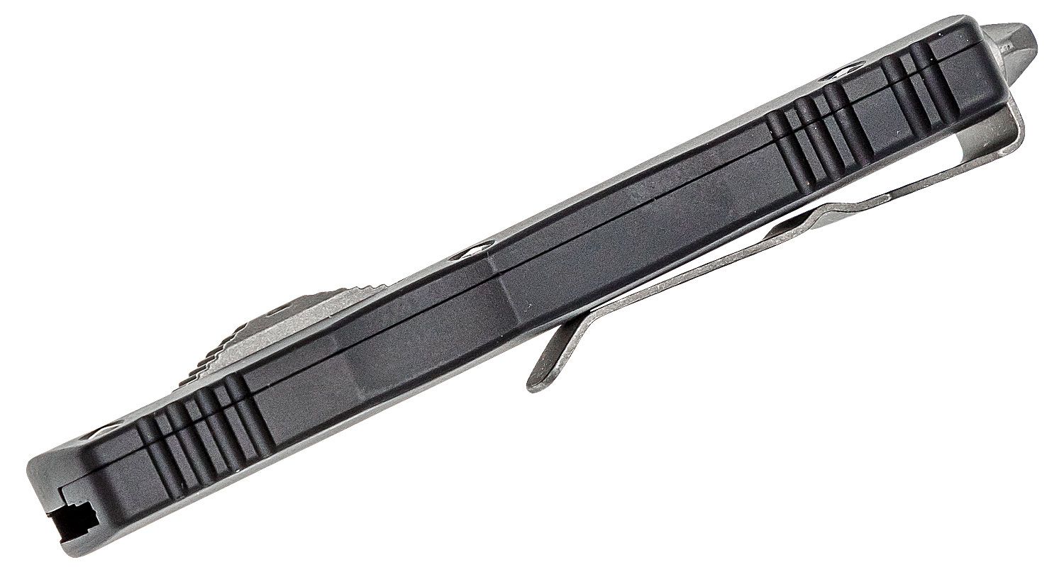 Microtech - 225-10AP - Dirac D/E - OTF Auto - Apocalyptic Dagger - 6061-T6 Aluminum - Black - Image 16