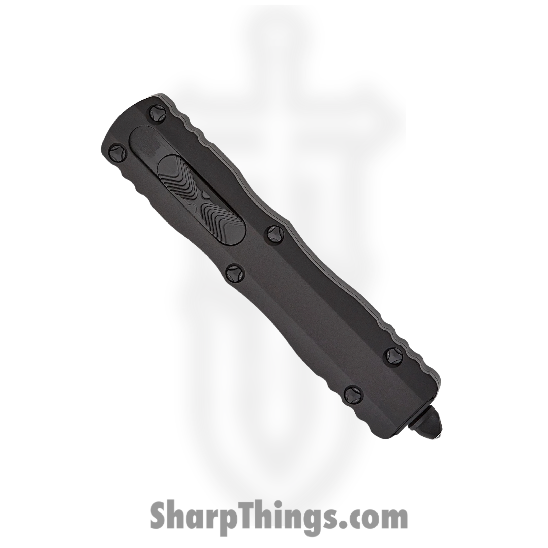 Microtech - 225-1T - Dirac D/E Tactical - OTF Auto - DLC Dagger - 6061-T6 Aluminum - Black - Image 11