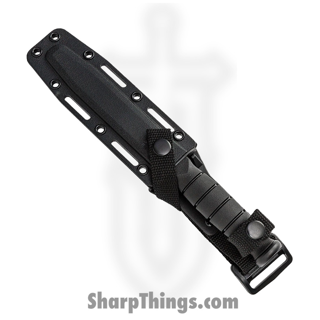 Ka-Bar - KA5054 - Short Fighting - Fixed Blade Knife - 1095 HC Coated Tanto - Kraton G - Black - Image 9