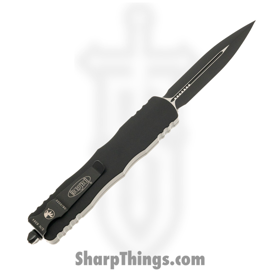 Microtech - 227-1T - Dirac Delta Tactical - OTF Auto - Black Dagger - 6061-T6 Aluminum - Black - Image 6