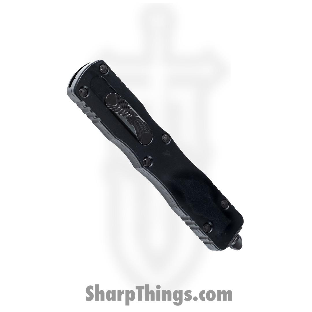 Microtech - 227-3T - Dirac Delta Tactical - OTF Auto - Elmax, M390, 204P Coated Dagger - 6061-T6 Aluminum - Black - Image 7
