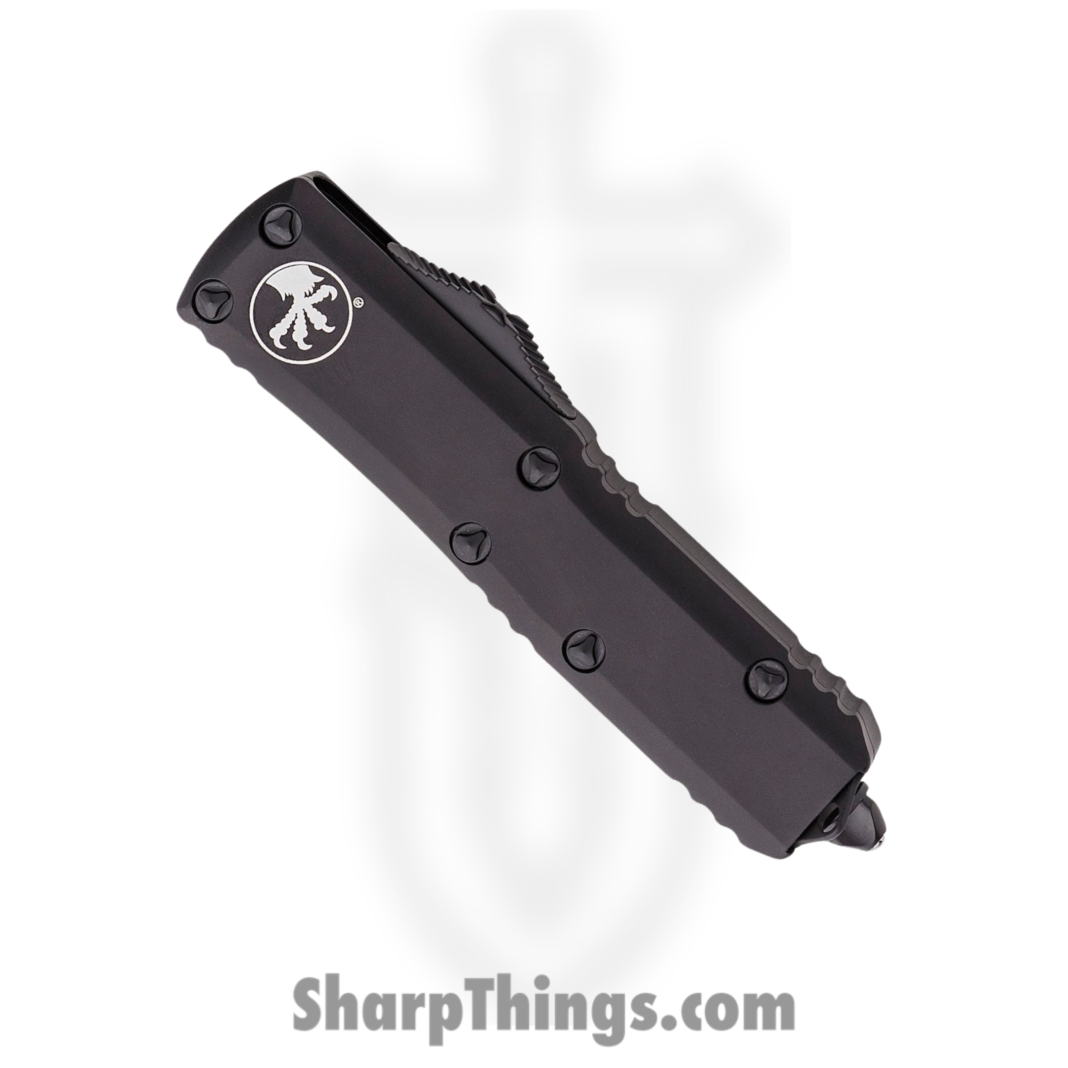 Microtech - 233-3T - UTX-85 Tactical F/S - OTF Auto - Black Tanto - 6061-T6 Aluminum - Black - Image 8