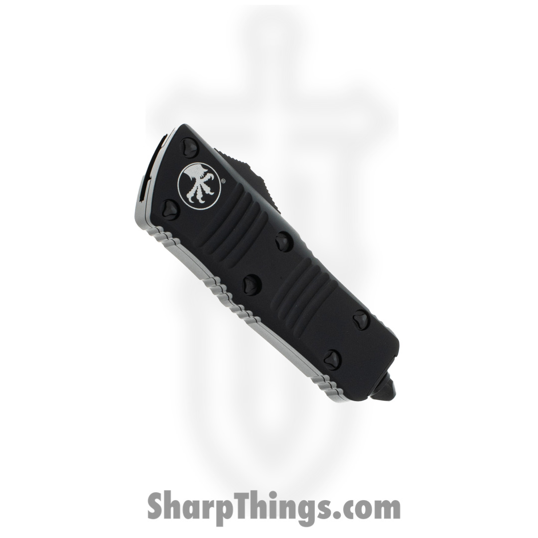 Microtech - 238-1T - Troodon Mini Tactical - OTF Auto - CTS-204P Two Tone Dagger - 6061-T6 Aluminum - Black - Image 12