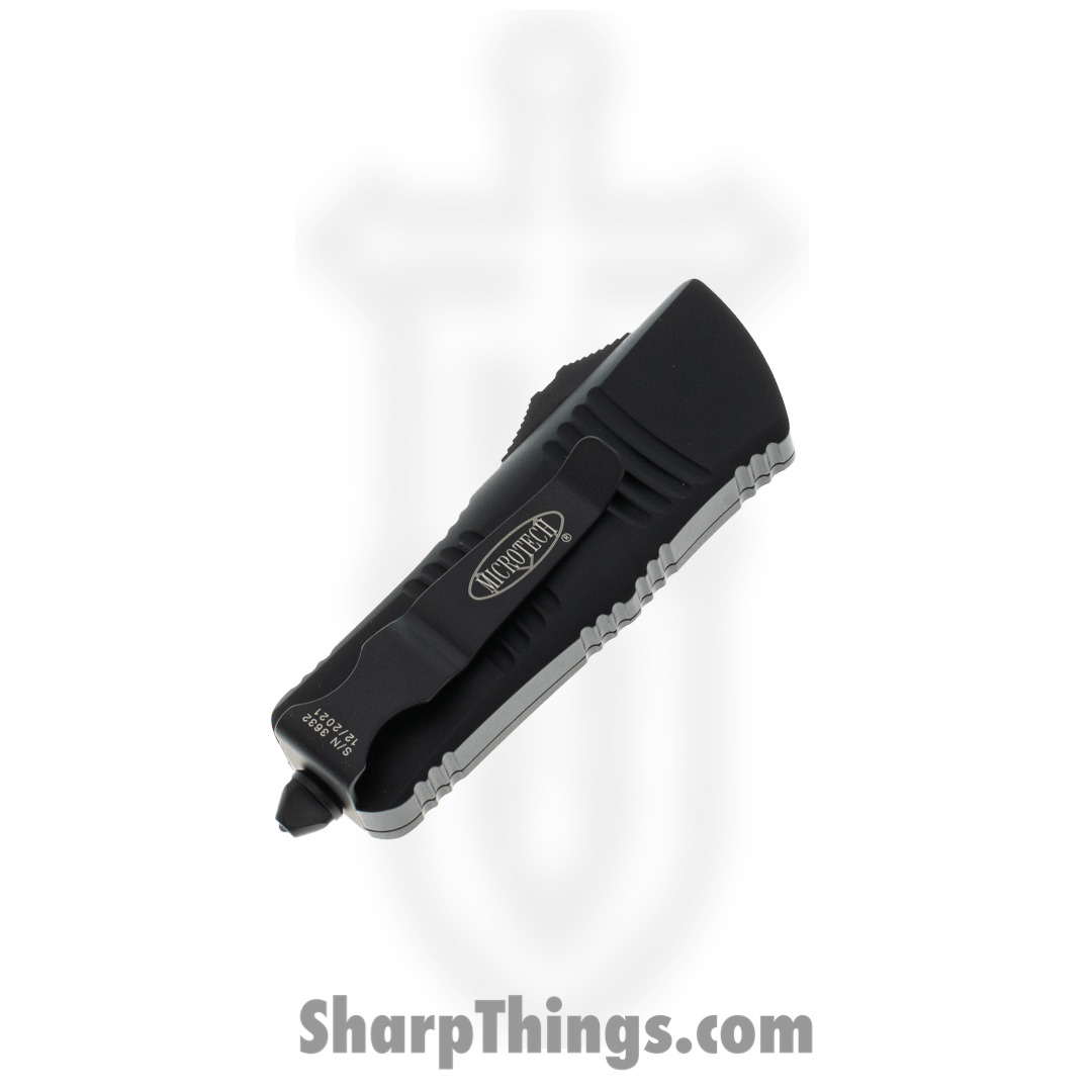 Microtech - 238-1T - Troodon Mini Tactical - OTF Auto - CTS-204P Two Tone Dagger - 6061-T6 Aluminum - Black - Image 13
