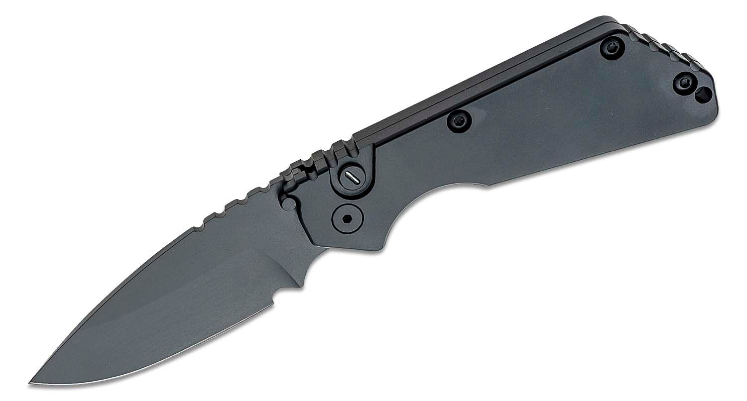 ProTech - 2403 - Pro Strider SnG - Automatic Knife - 154CM Coated Drop Point - Aluminum - Black - Image 18