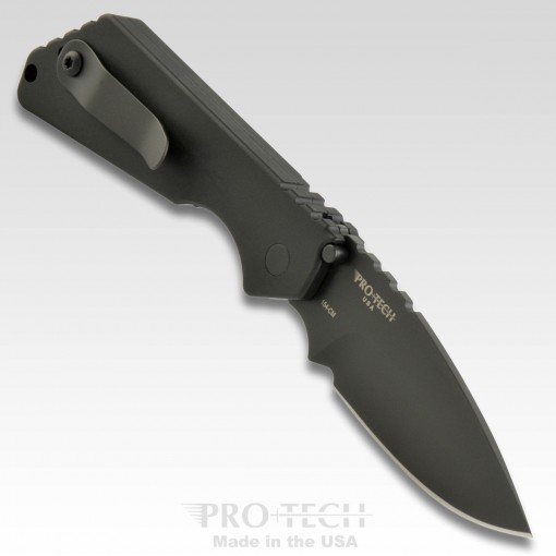 ProTech - 2403 - Pro Strider SnG - Automatic Knife - 154CM Coated Drop Point - Aluminum - Black - Image 14