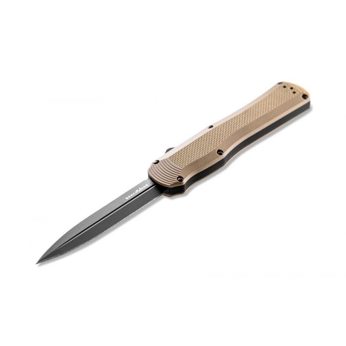 Benchmade - 3400BK-2 - Autocrat - OTF Auto - S30V Coated Dagger - G10 - Tan - Image 20
