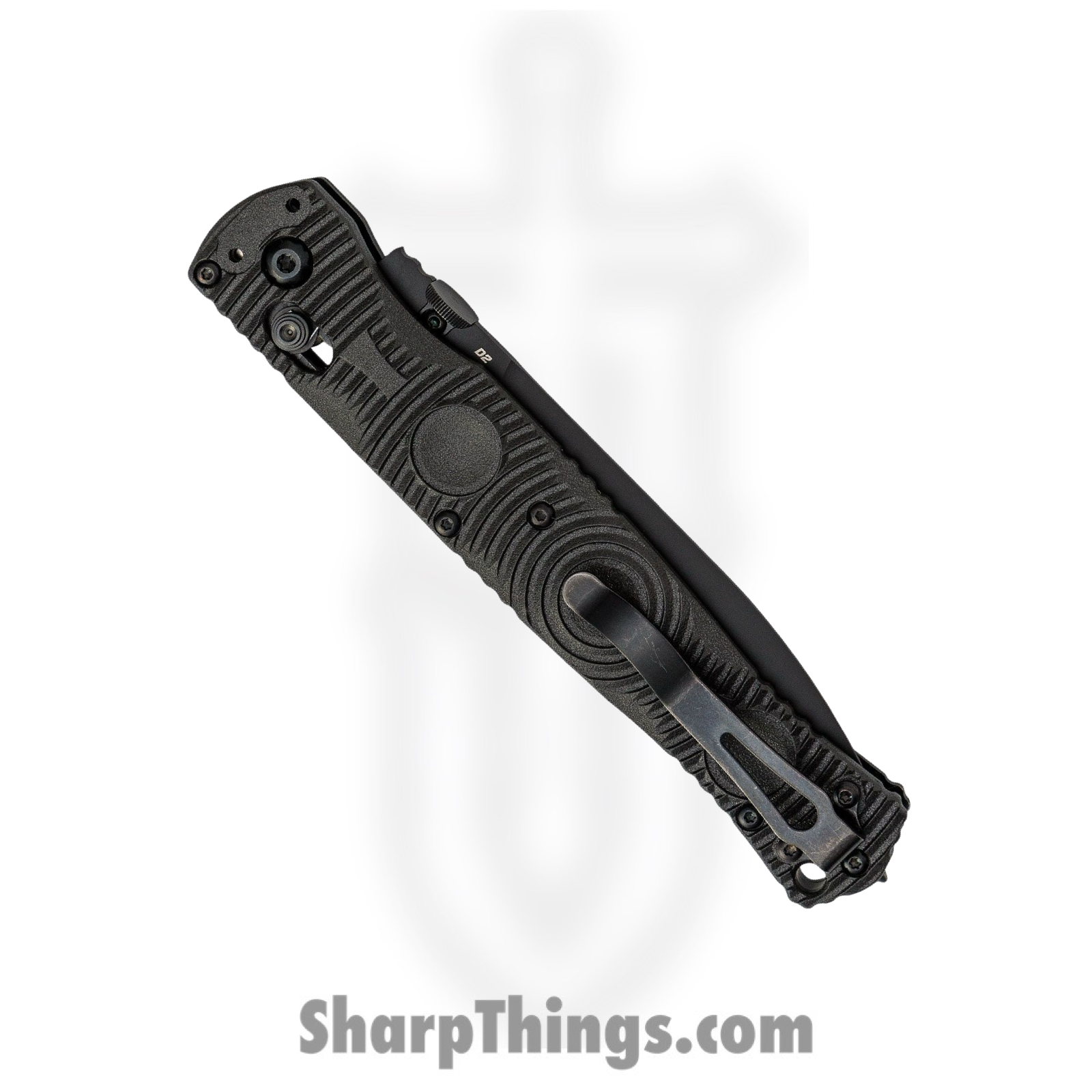 Benchmade - 391BK - SOCP Tactical - Folding Knife - D2 Coated Spear Point - CF-Elite - Black - Image 11