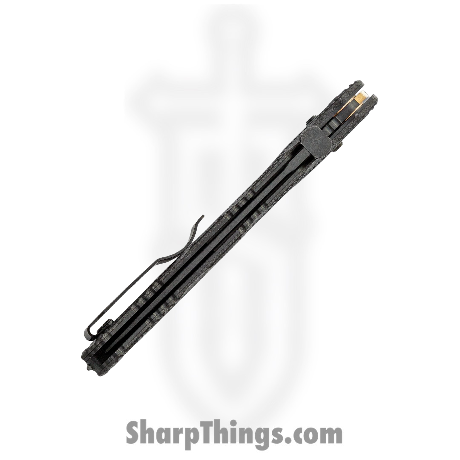 Benchmade - 391BK - SOCP Tactical - Folding Knife - D2 Coated Spear Point - CF-Elite - Black - Image 12