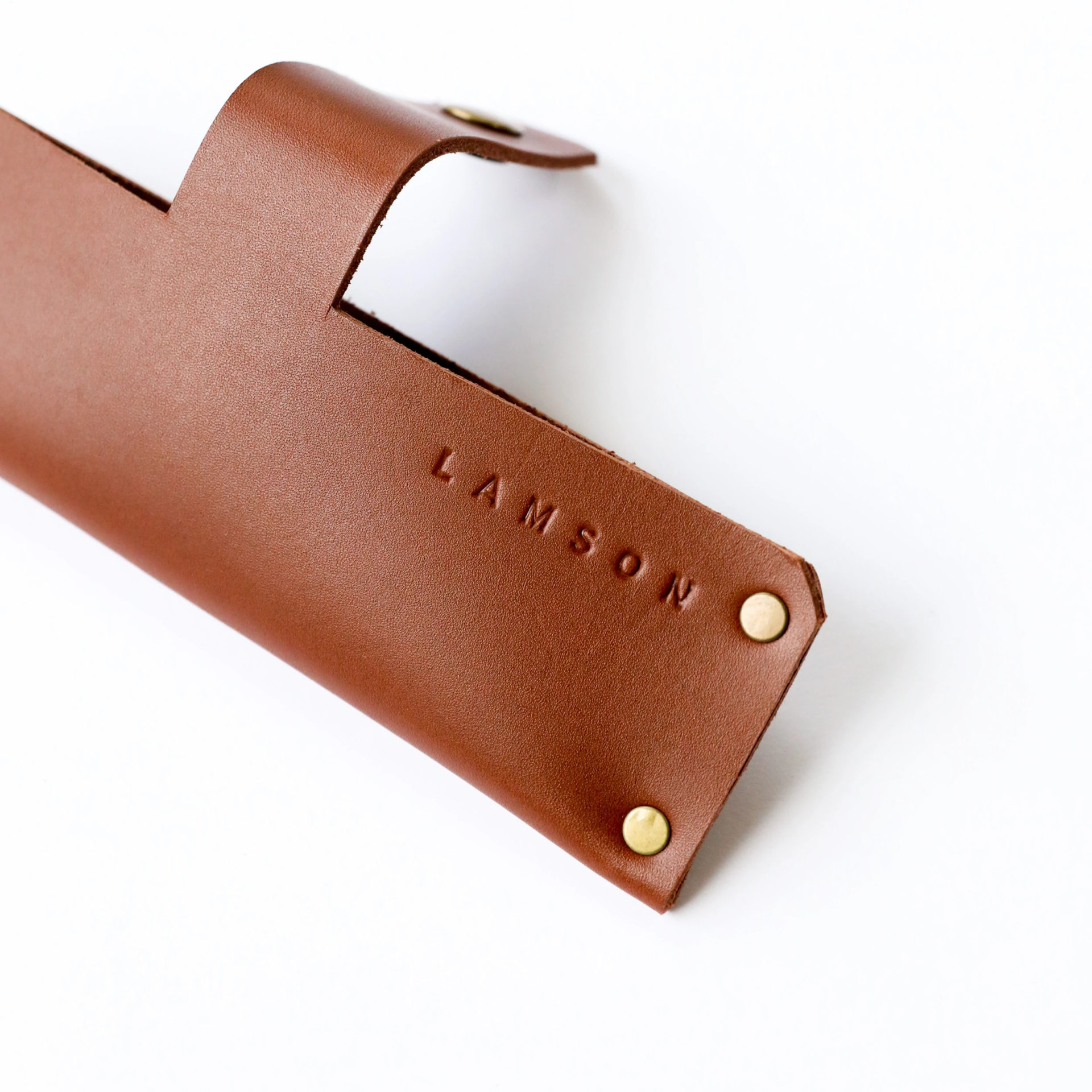 Lamson - 52819 - Leather Sheath for 6" Small Chinese Santoku Cleaver - Image 6