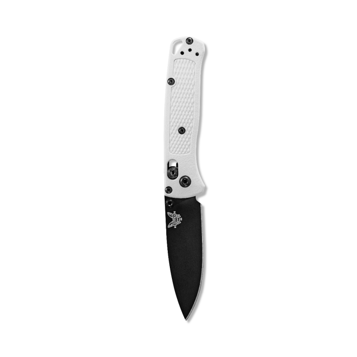 Benchmade - 533BK-1 - Mini Bugout - Folding Knife - S30V Coated Drop Point - Grivory - White - Image 17