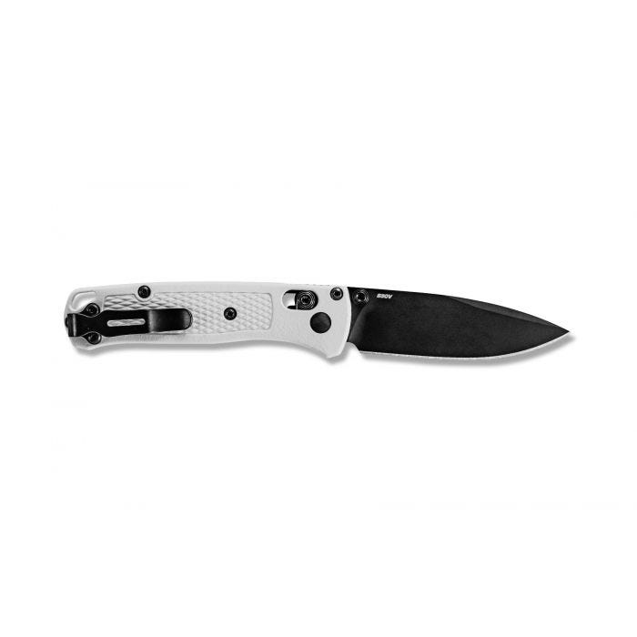 Benchmade - 533BK-1 - Mini Bugout - Folding Knife - S30V Coated Drop Point - Grivory - White - Image 19