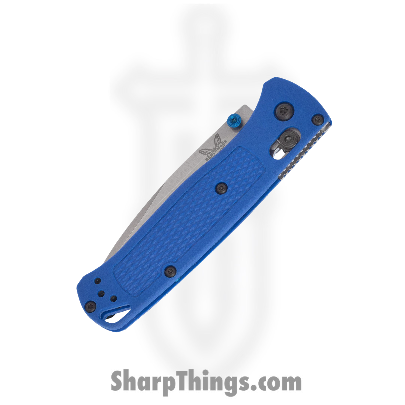 Benchmade - 535 - Bugout - Folding Knife - S30V Satin Drop Point - Grivory - Blue - Image 10