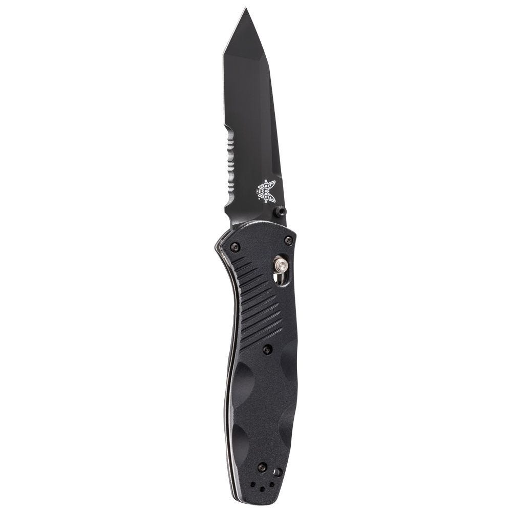Benchmade - 583SBK - Barrage - Assisted Open Knife - 154CM Coated Tanto P/S - Valox - Black - Image 13