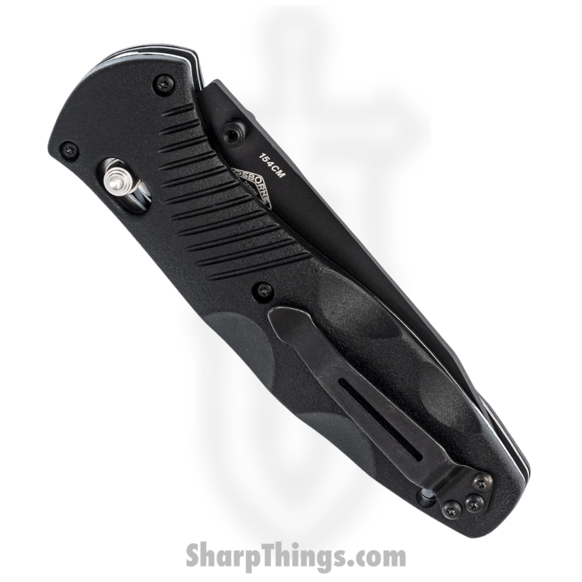 Benchmade - 583SBK - Barrage - Assisted Open Knife - 154CM Coated Tanto P/S - Valox - Black - Image 11