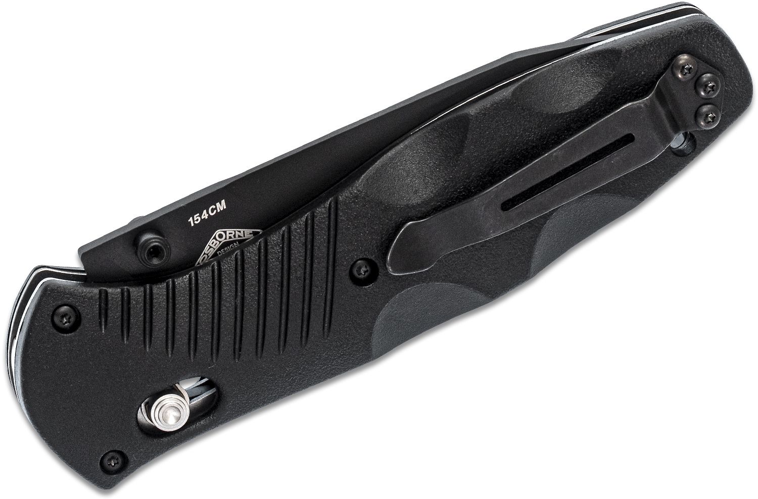 Benchmade - 583SBK - Barrage - Assisted Open Knife - 154CM Coated Tanto P/S - Valox - Black - Image 15