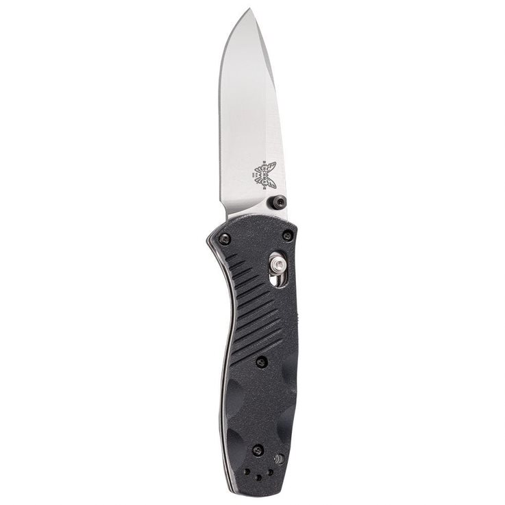 Benchmade - 585 - Mini Barrage - Assisted Open Knife - 154CM Satin Drop Point - Valox - Black - Image 13