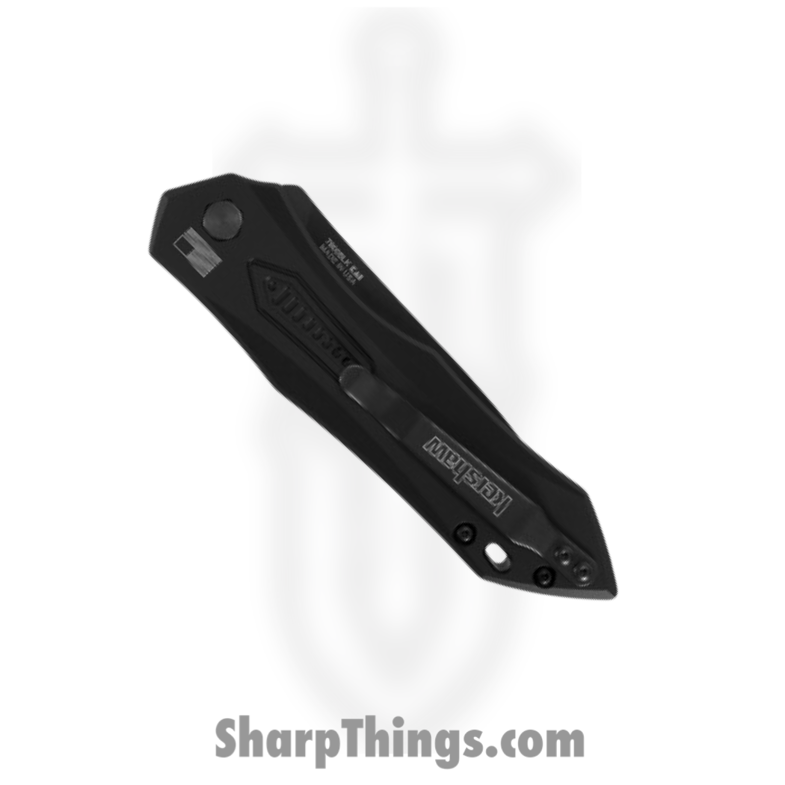 Kershaw - 7800BLK - Launch 6 - Automatic Knife - CPM 154 Black Drop Point - 6061-T6 Aluminum Handles - Black - Image 5