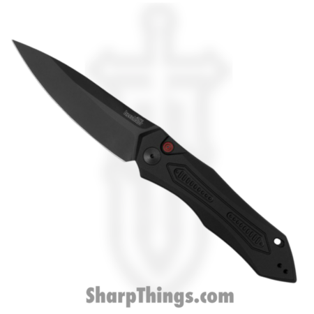 Kershaw – 7800BLK – Launch 6 – Automatic Knife – CPM 154 Black Drop Point – 6061-T6 Aluminum Handles – Black