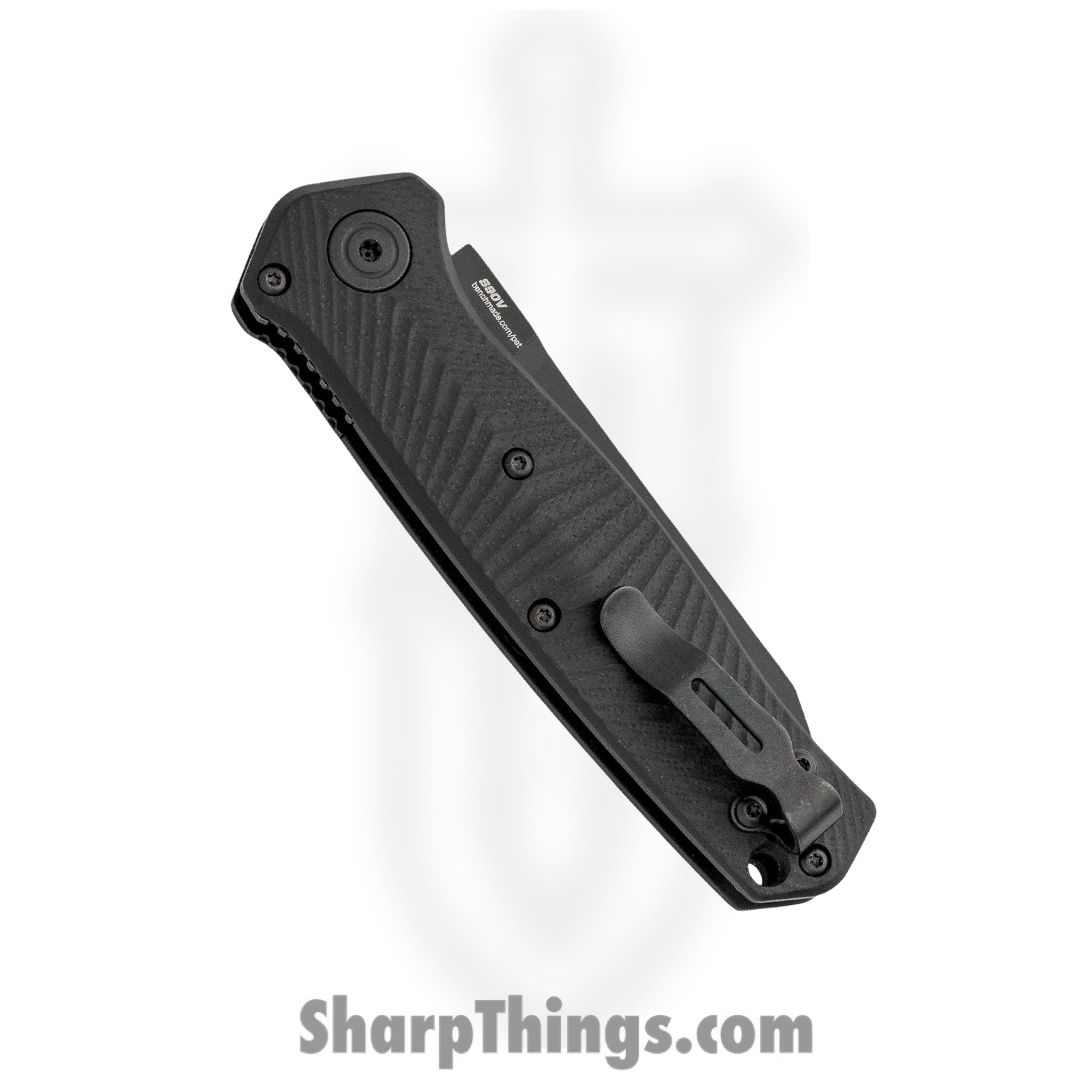 Benchmade - 8551BK - Mediator - Automatic Knife - S90V Coated Reverse Tanto - G10 - Black - Image 11