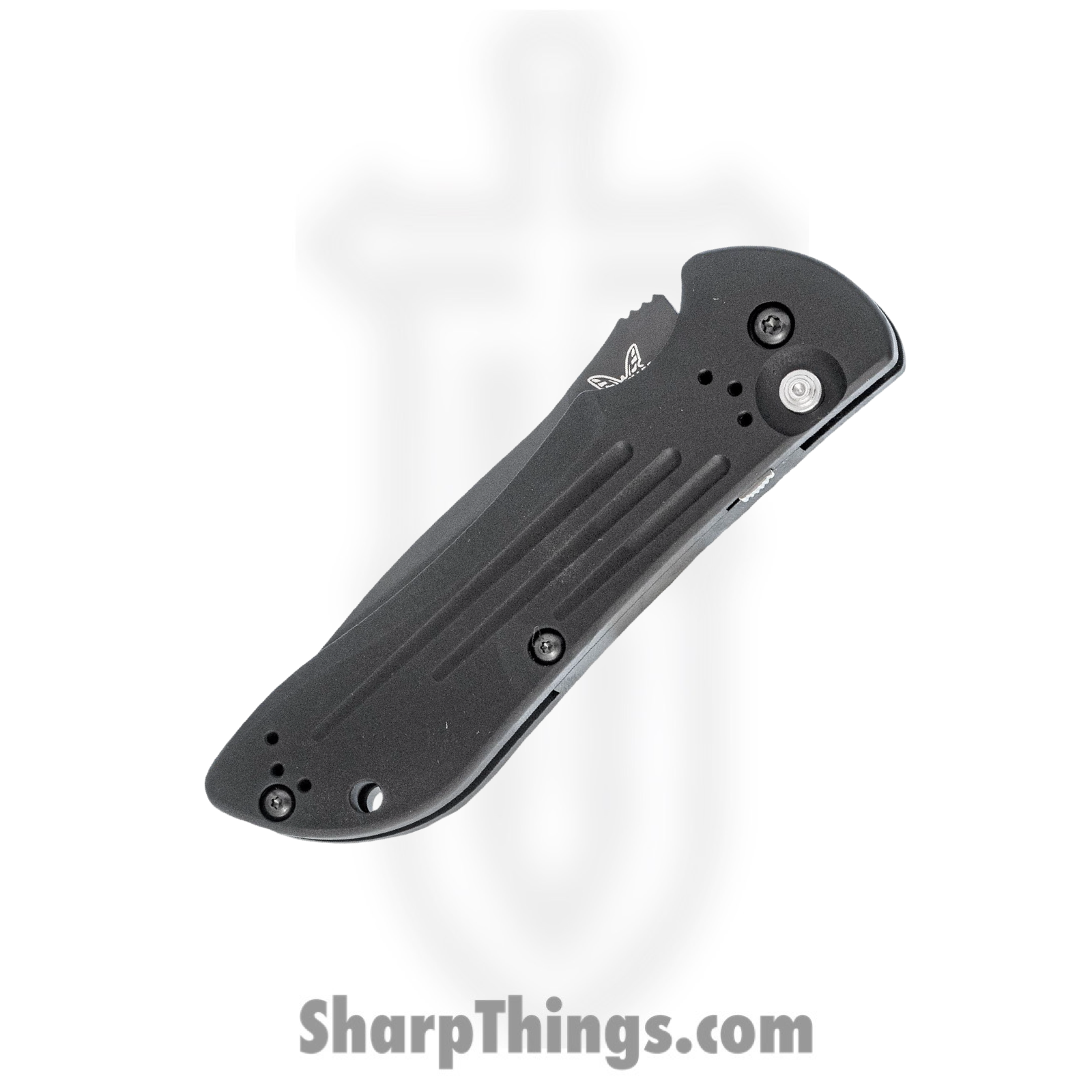 Benchmade - 9101SBK - Stryker - Automatic Knife - 154CM Coated Tanto P/S - 6061-T6 Aluminum - Black - Image 7