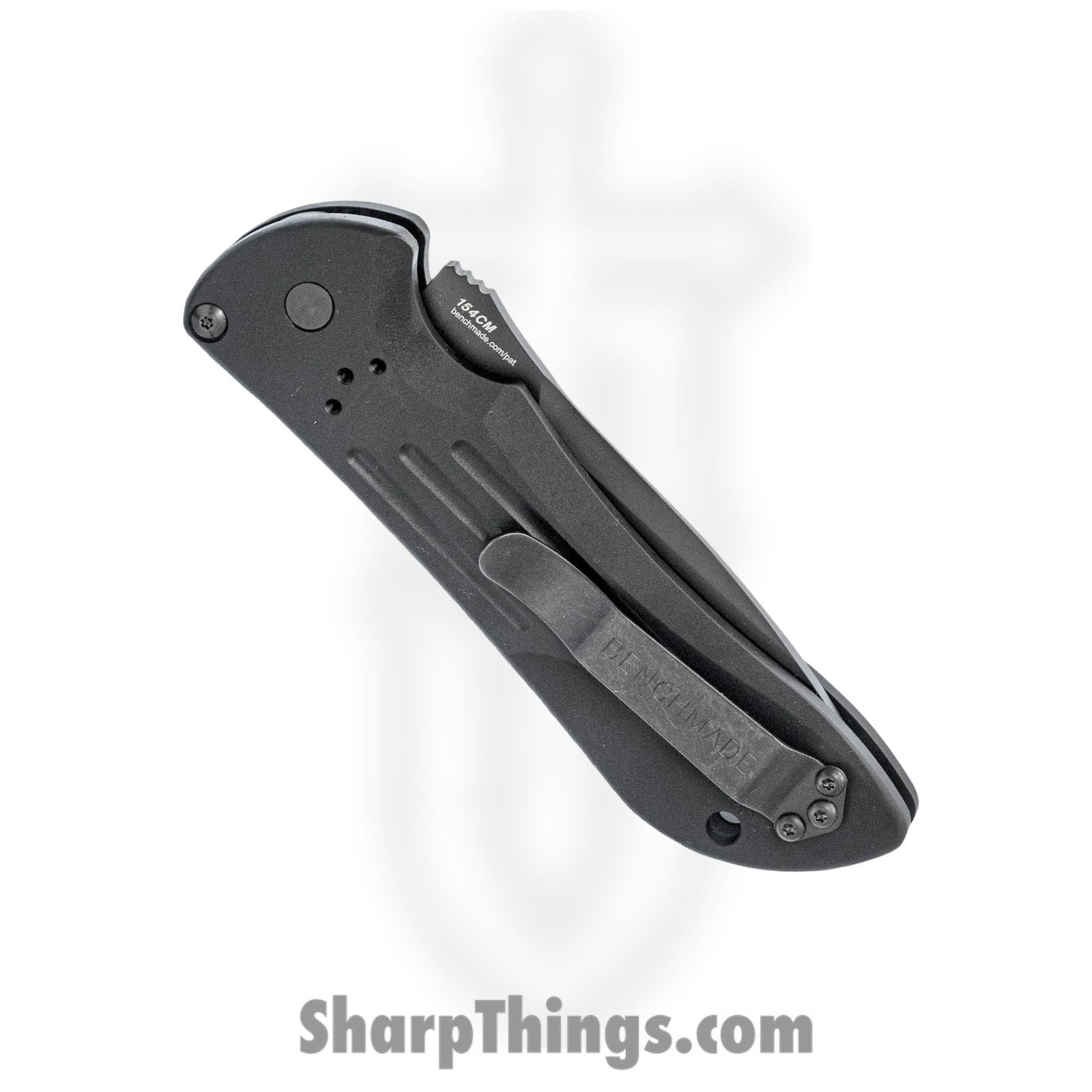 Benchmade - 9101SBK - Stryker - Automatic Knife - 154CM Coated Tanto P/S - 6061-T6 Aluminum - Black - Image 8