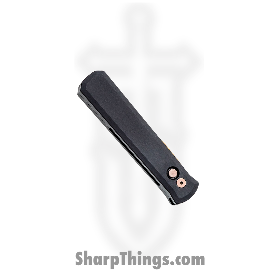 ProTech - 921-RG - Godfather - Automatic Knife - 154CM Coated Spear Point - Aluminum - Black/Rose Gold - Image 6