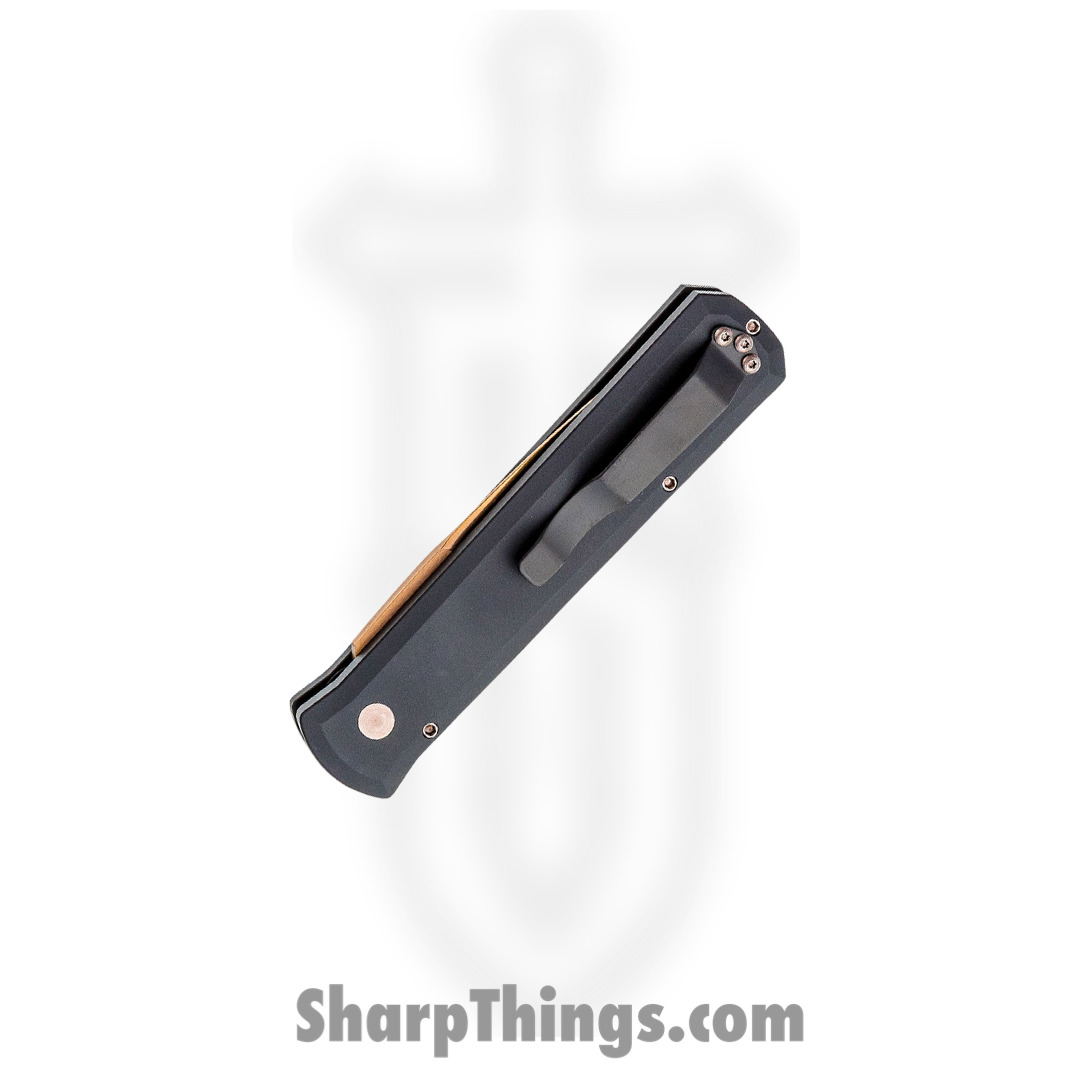 ProTech - 921-RG - Godfather - Automatic Knife - 154CM Coated Spear Point - Aluminum - Black/Rose Gold - Image 7