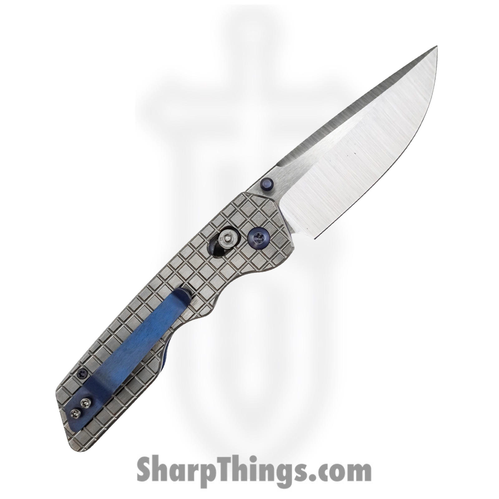 Attention 2 Detail Mercantile - A2DBLmFrg - Bar Lock Medium - Folding Knife - S30V Satin Drop Point - Frag Pattern Titanium - Silver - Image 13