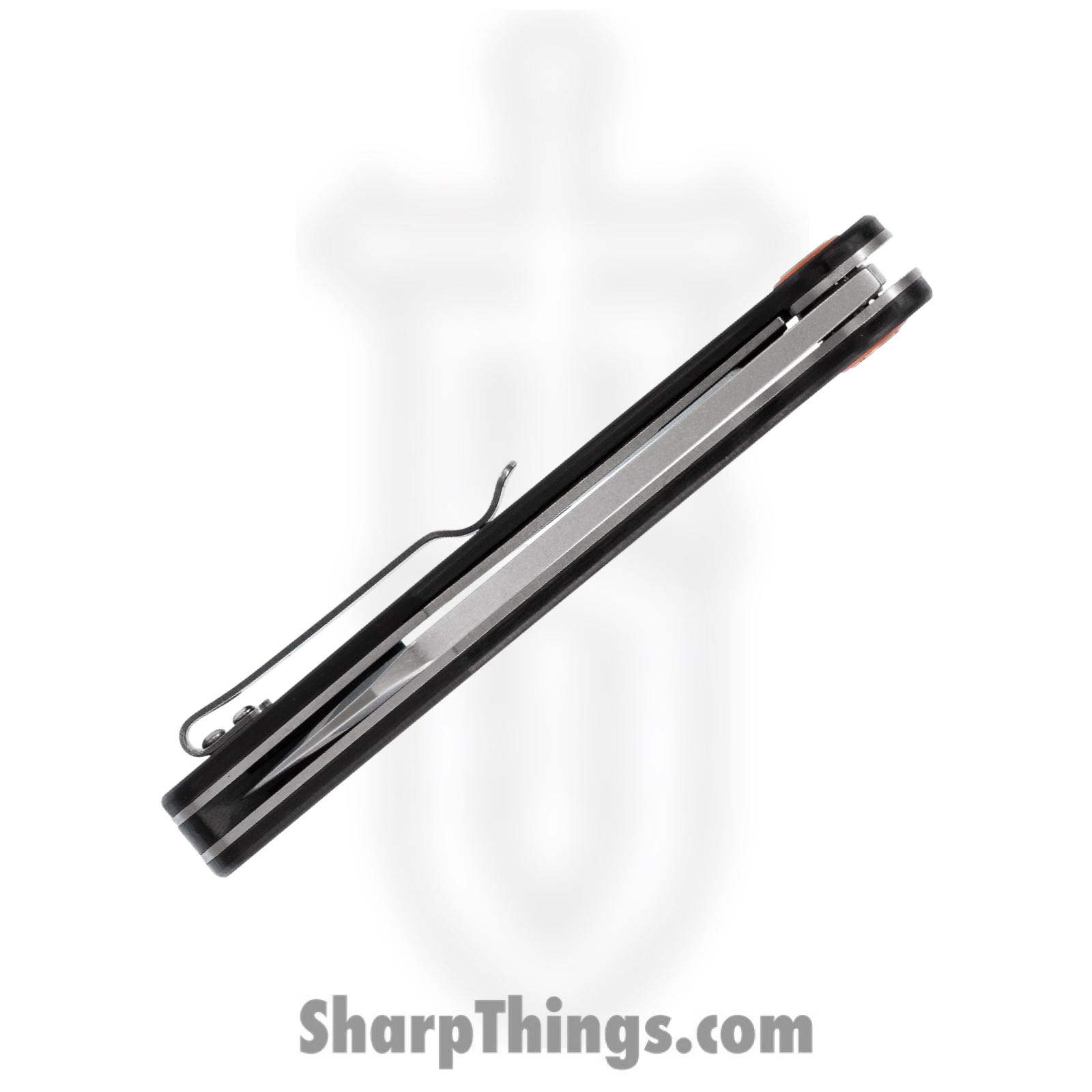 Artisan Cutlery - ATZ1803PCF - Osprey - Folding Knife - D2 Satin Extended Tang - Carbon Fiber - Black - Image 11