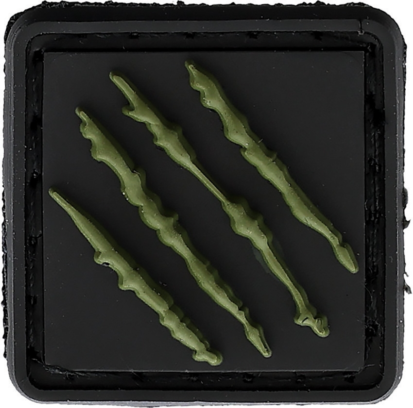 Bastinelli Creations - BAS205SG - Scratches Patch - Black Green - Image 4