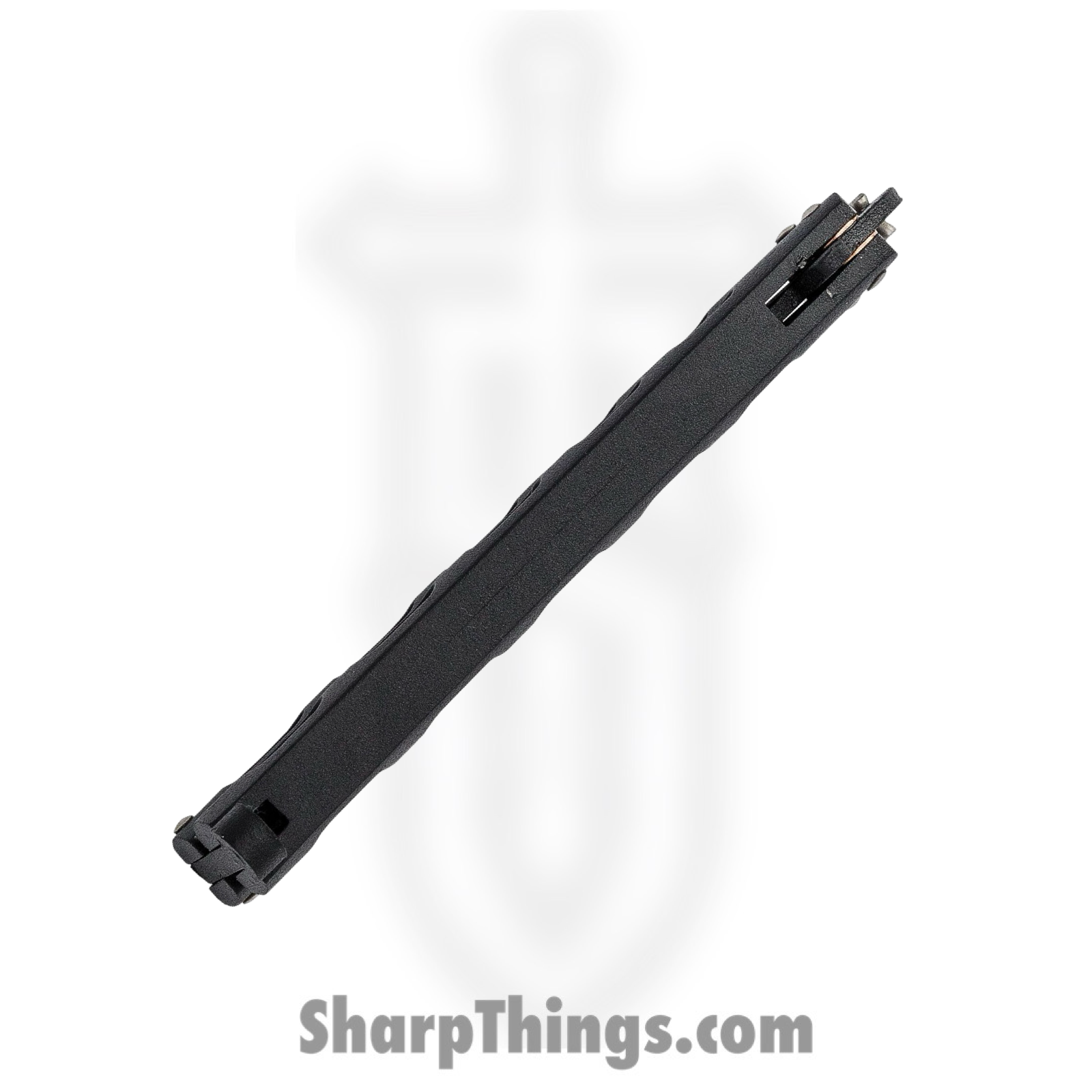 Bear & Son - BC115BTR - Butterfly Trainer - Balisong - 1095 HC Coated Drop Point - Powder Coated Zinc - Black - Image 10