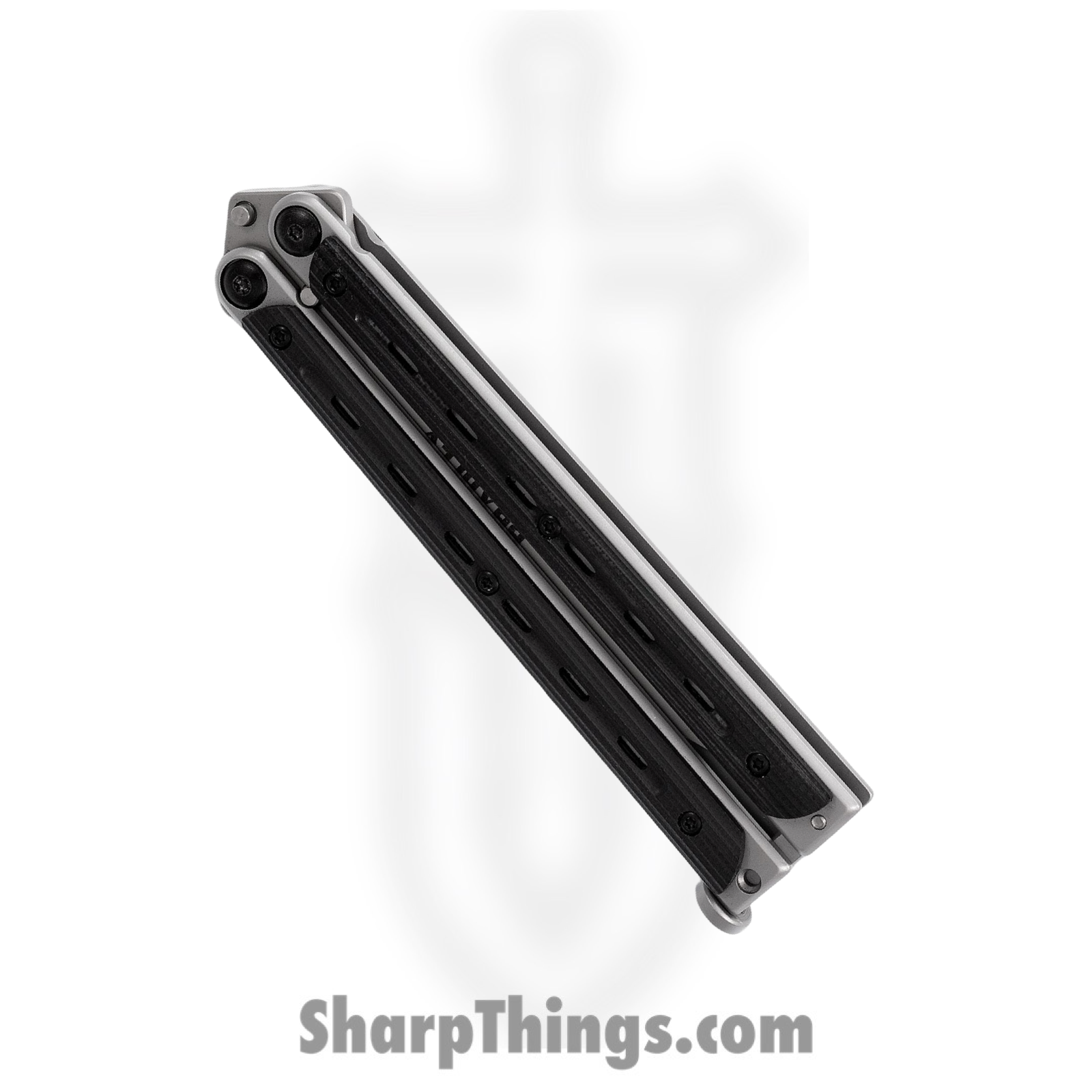 Bradley - BCC900 - Kimura - Balisong - 154CM Blasted Spear Point - Steel G10 - Black - Image 7