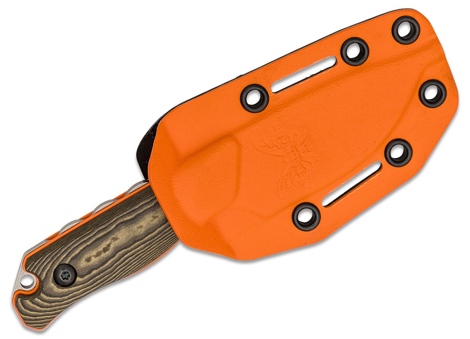Benchmade - 15017-1 - Hidden Canyon Hunter - Fixed Blade Knife - S90V Stonewash Drop Point - Richlite G10 - Brown Orange - Image 16