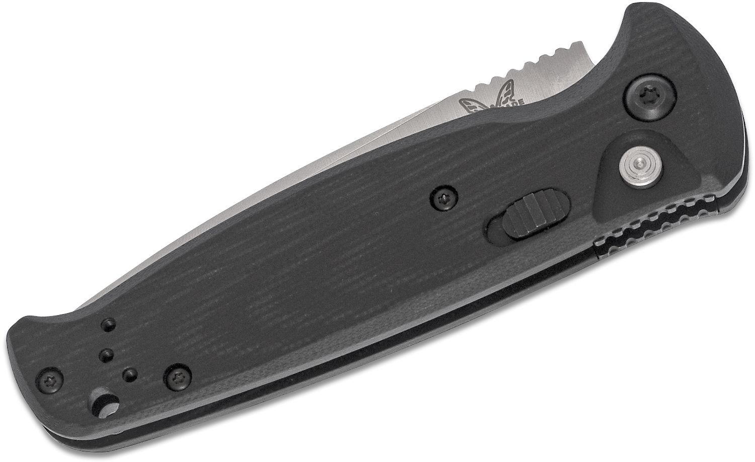 Benchmade - 4300 - Composite Lite (CLA) - Automatic Knife - 154CM Stonewash Drop Point - G10 - Black - Image 15