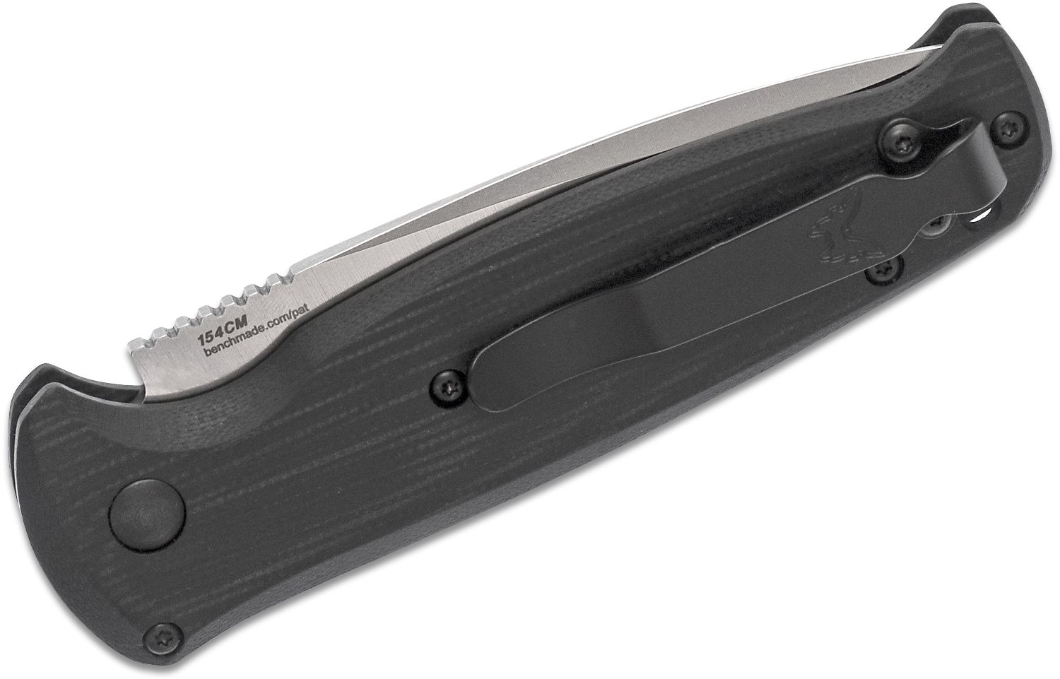 Benchmade - 4300 - Composite Lite (CLA) - Automatic Knife - 154CM Stonewash Drop Point - G10 - Black - Image 16