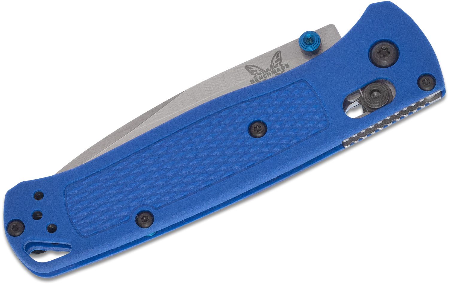 Benchmade - 535 - Bugout - Folding Knife - S30V Satin Drop Point - Grivory - Blue - Image 14